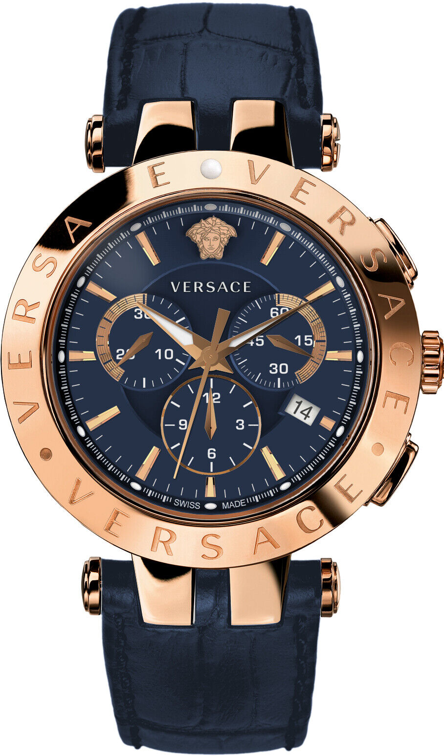 Versace V-Race Men's Blue Watch - VERQ00120 for sale online 