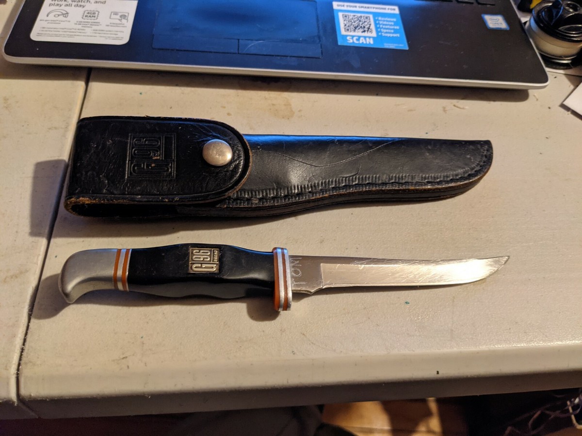 Vintage G96 Brand Knife Model 920 Rustproof Steel Japan with