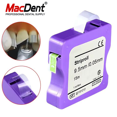 1 Strip Roll Dental Restoration Light Cured Resin Striproll Clear Matrix Bands