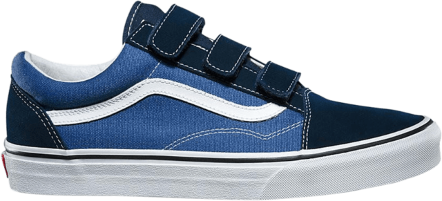 blue velcro vans