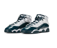Nike GS Air Jordan 6 Rings White/Armory Navy 323419-147 i
