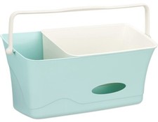 Baby Changing Table Organizer Storage Organizer Diaper Caddie Mint Green