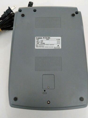 Canon P170-DH Printing Calculator 12 Digit 2 Color Clock Calendar Accounting Tax - Picture 3 of 5