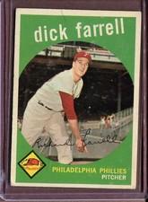 1959 Topps 175 Dick Farrell VG #D99588
