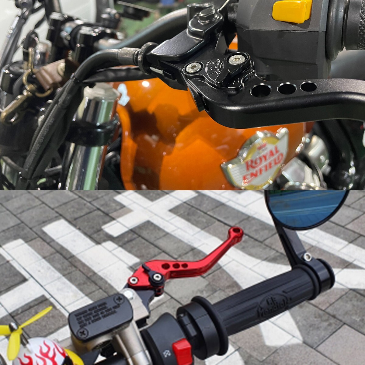 RIGHT Brake Lever Chrome Adjustable For Suzuki DL V-Strom 650 2004-2006