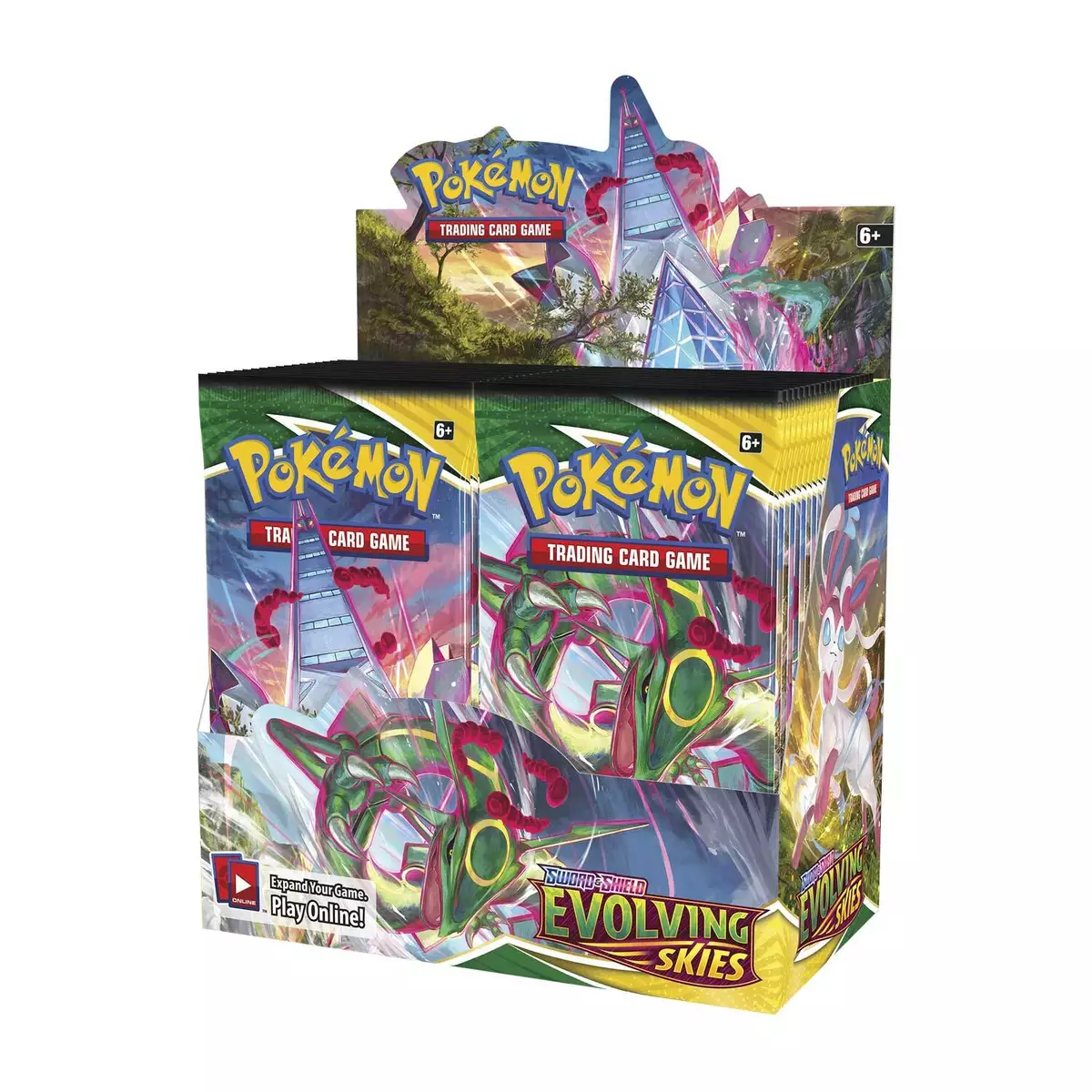 Sword & Shield - Evolving Skies Booster Case (6 Display) - Pokemon Sealed  Products » Pokemon Booster Boxes - Pastimes Comics & Games