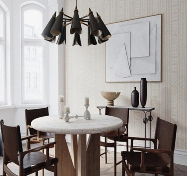 Lemieux Et Cie бежевый KOTOBI трикальные текстильные обои новый с Ярлыками $435 - Изображение 2 из 4