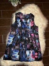 Lane Bryant colorful tunic dress sz 16