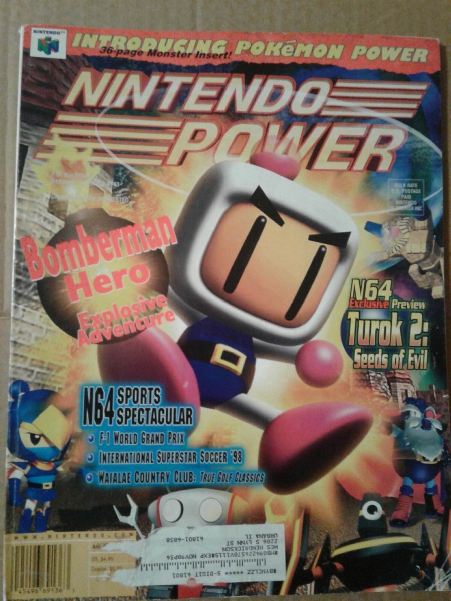 Pokemon poster in Nintendo Power #111 | eBay