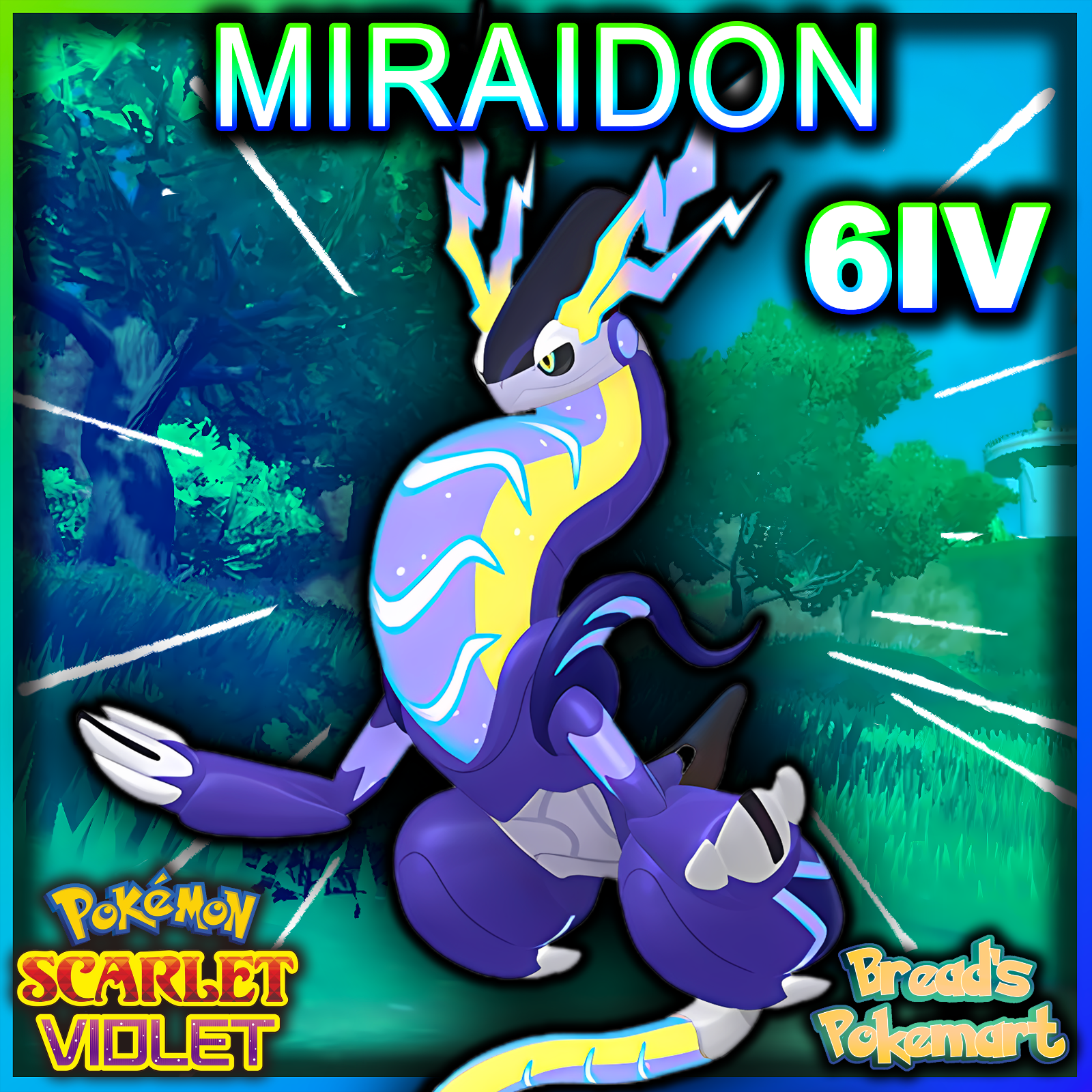 Pokemon Scarlet and Violet, Miraidon - Location, Stats, Best Moveset and  Nature