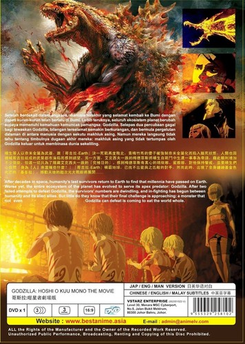 DVD Godzilla Live Action Movie Collection + Godzilla Anime Collection (6 Boxs) - Picture 10 of 11