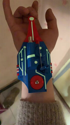 Incredibile magnete Spiderman blu aggiornato fatto a mano luminoso sparatutto web giocattolo cosplay - Foto 1 di 12