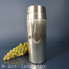 WMF Cocktail SHAKER NS Silver Plated, Wilhelm Wagenfeld, Post Bauhaus Design 1950s