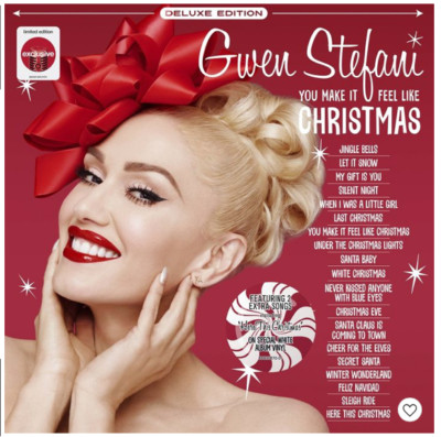 NEW GWEN STEFANI - YOU MAKE IT FEEL LIKE CHRISTMAS White Vinyl 2-LP Interscope