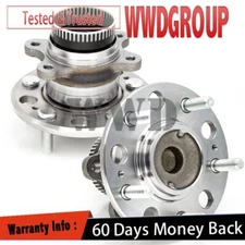Pair Rear Wheel Hub Bearing For Hyundai Azera Sonata Tucson Optima Sportage FWD