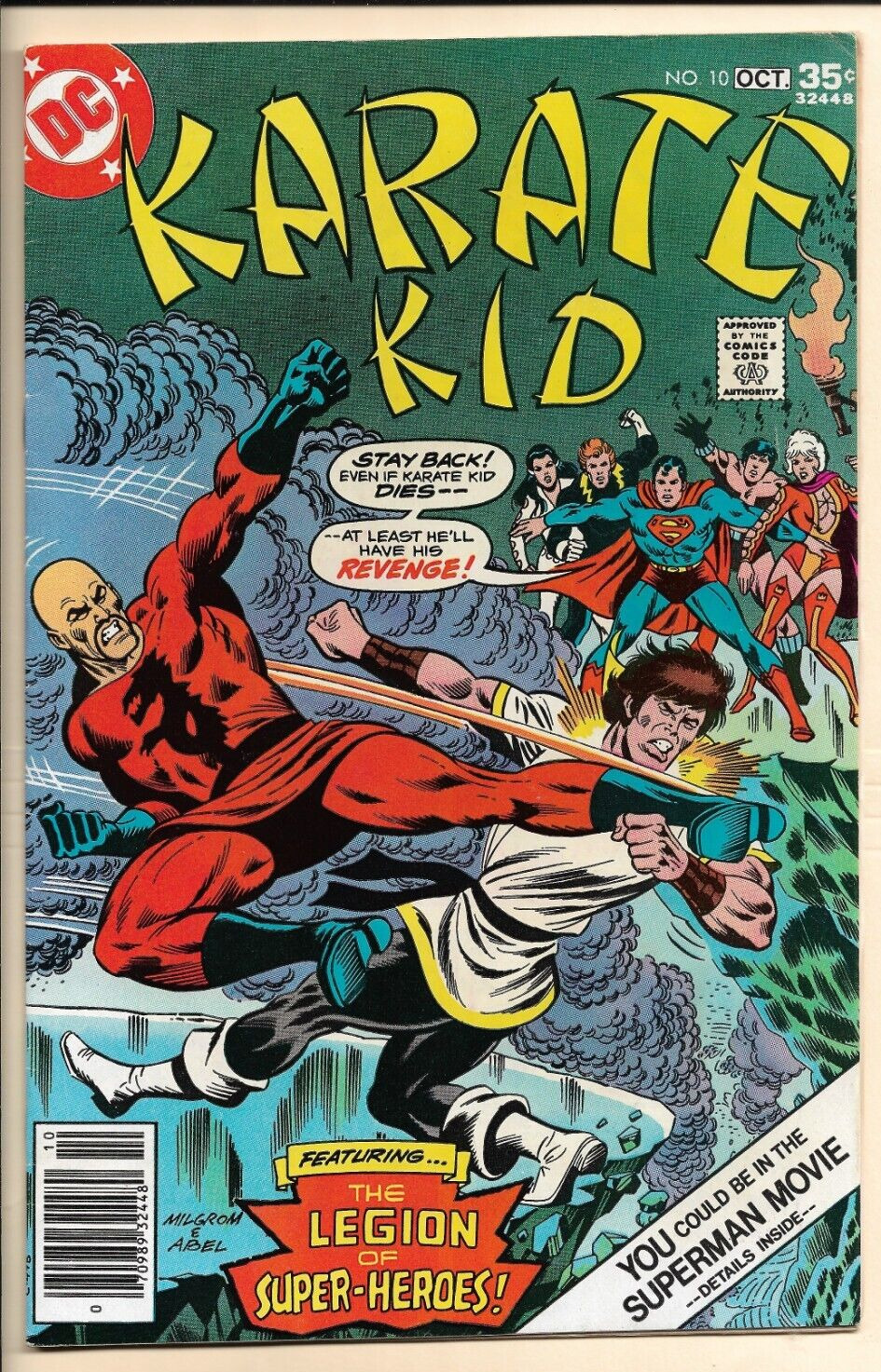 Karate Kid #10 VF- (1977) DC Legion of Superheroes! Mike Grell and Ernie Chua