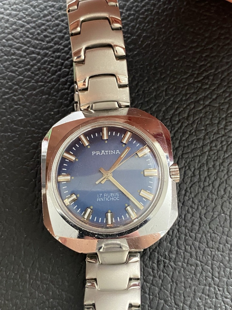 Prätina 17 Rubis Antichoc Waterproof Antimagnetic Herrenuhr