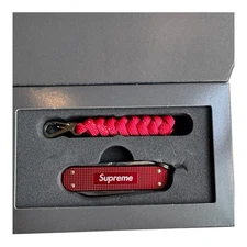 New Supreme x Victorinox 25th Anniversary Red Alox Swiss Army Knife SS19