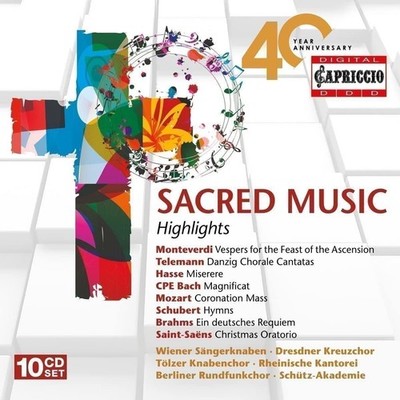 Audio Cd Neu - Capriccio 40th Anniversary: Sacred Music / Various (10 Cd) -I-