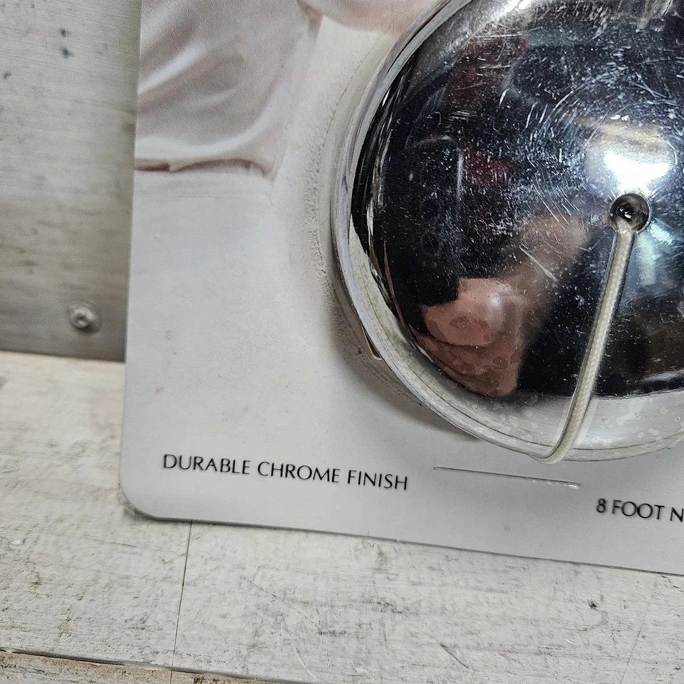 Línea de ropa retráctil Bissell SLIP-X nueva cromada lavandería camping Foto 3 de 4