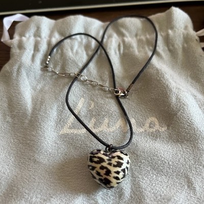 L una 925 Italy Heart Necklace QVC/HSN