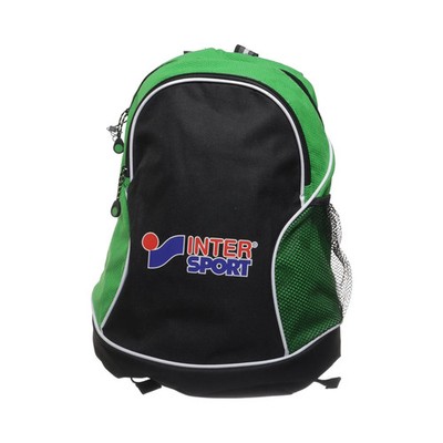 Clique, Rucksack, Unisex (Erwachsene), Grün/Schwarz, Sonstiges, 27, 18 #Hti
