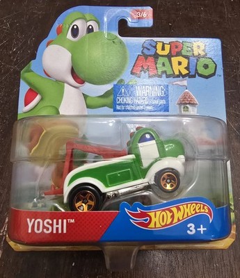 ミニカー Yoshi Hot Wheels 2016 Character Cars Nintendo Super Mario Green Yoshi