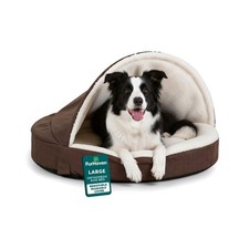 Furhaven 35" Round Orthopedic Dog Bed for Large/Medium Dogs w/ Remo... FAST SHIP