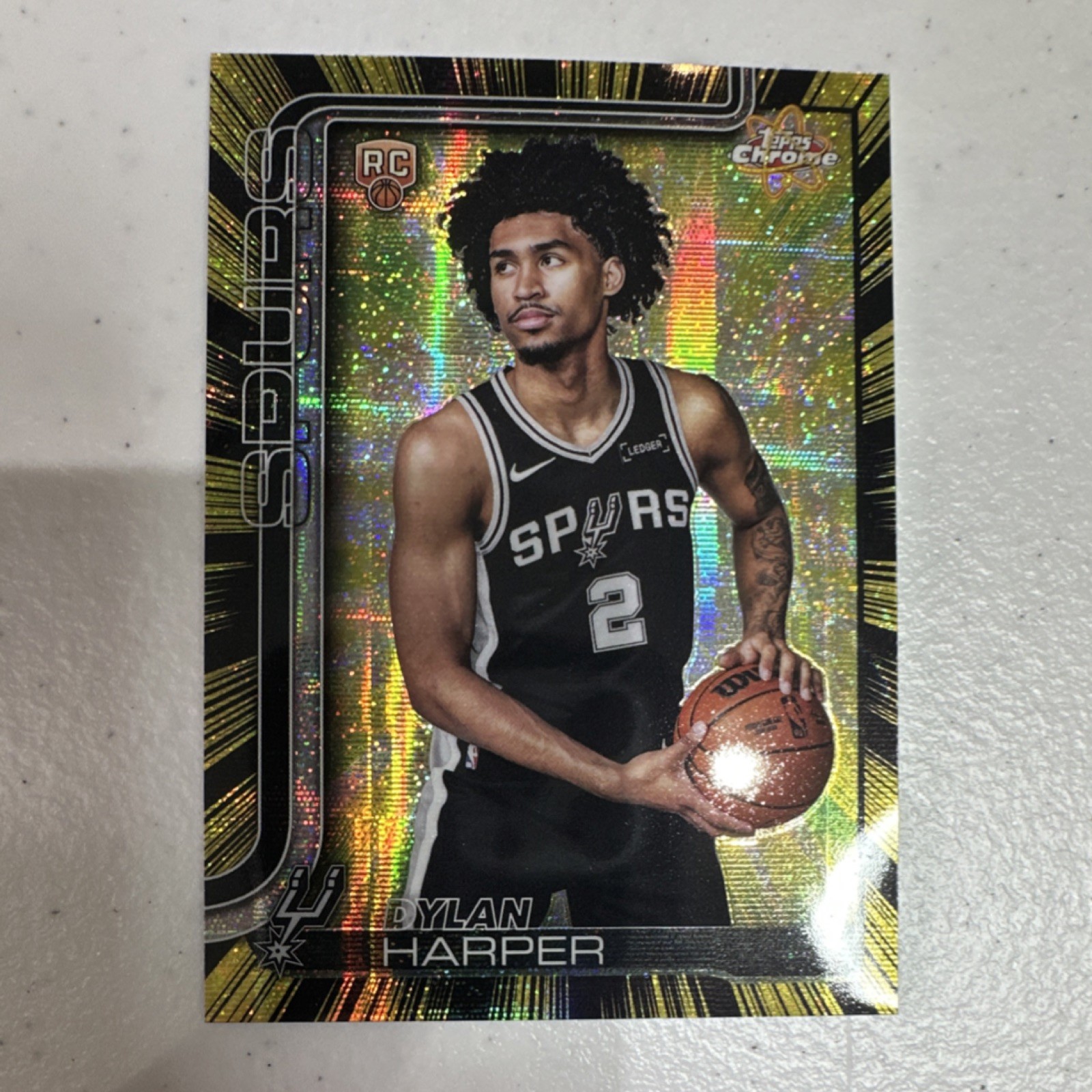 Dylan Harper 2025 Topps Chrome #RR-2 Radiating Rookies /(SSP