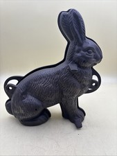 Antique Cast Iron Griswold Mfg Co Rabbit Bunny Mold 862, 863 Erie, PA
