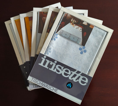 Irisette Tischwäsche, diverse Modelle   Tischdecken, Vintage
