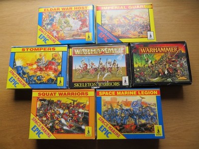 Warhammer 40k - 40,000/Fantasy Job lot Games Workshop Boxes/Figures/Eldar/Space