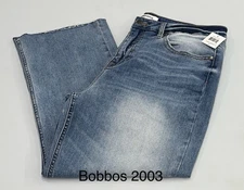 Vigoss Women's Stevie Crop Straight Pants, Light Blue, Size 31