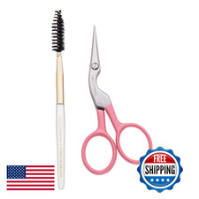Tweezerman Exclusive Tea Rose Eyebrow Shaping Scissors And Brush Set Parent
