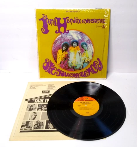 Vintage Jimi Hendrix Experience Vinyl Record Are You Experienced Album 1967 LP