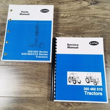 Long 360 460 510 Tractor Service Repair Shop Manual Parts Catalog Technical Book