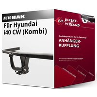 FüR Hyundai I40 Cw (Kombi) Typ Vf (Auto Hak) AnhäNgerkupplung Starr Top