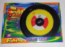 FAMILY Dart Game Gioco Freccette Sicurezza Gomma Plastica  NUOVO Scatolato