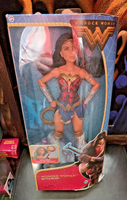 DC Wonder Woman 12'' Action Figure Battle Ready Doll NEW