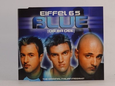 EIFFEL 65 BLUE (H60) 4 Track CD Single including Picture Sleeve ETERNAL