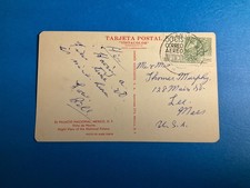 MEXICO 1953 50 CENTAVOS SCOTT C212 STAMP CANCELLED 9361L /postcard