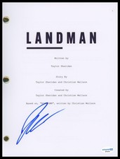 Jacob Lofland "Landman" AUTOGRAPH Signed 'Cooper' Full Pilot Episode Script ACOA