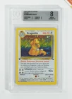 Pokemon BGS 8 Dragonite #4 Holo 1st Edition Fossil 1999 Italian