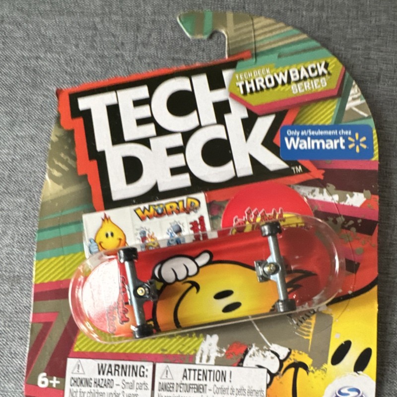 Tech Deck Throwback Series World Industries Team02 Fingerboard Unopened Box 2023