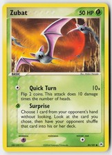 Pokemon Zubat - 83/101 - Common Hidden Legends MP on eBay