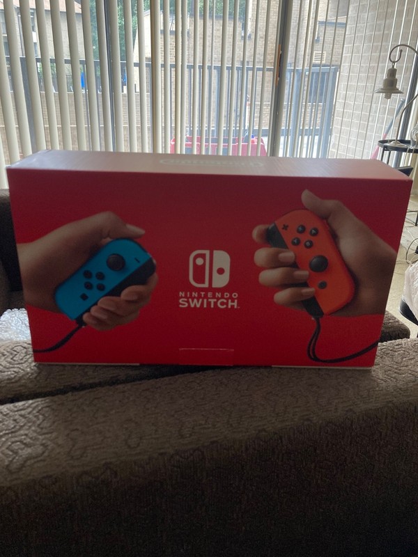 Empty Nintendo Switch Box