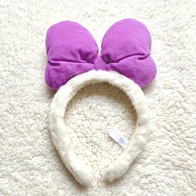 Tokyo Disney Resort Daisy Duck Bow Plush Headband Ears Hat  display picture 1