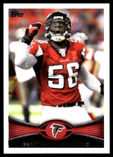Sean Weatherspoon 2012 Topps #124 Falcons NFL READ FREE SHIPPING AutographDen