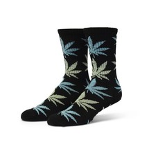 MENS HUF PLANTLIFE MULTI SOCK SK00948 BLACK NEW-SIZE OS