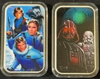 (2) 2025 1 Oz .9999 Silver Star Wars Balance of the Force Light & Dark Side Set!